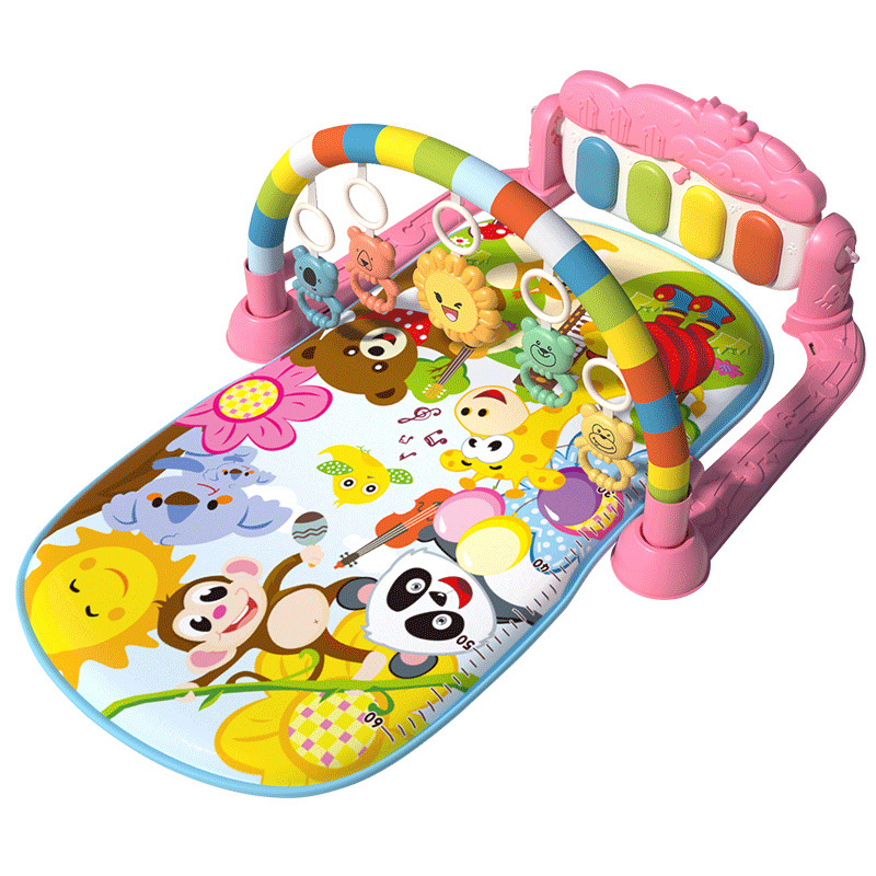 Piano Play Gym Mat Pink
