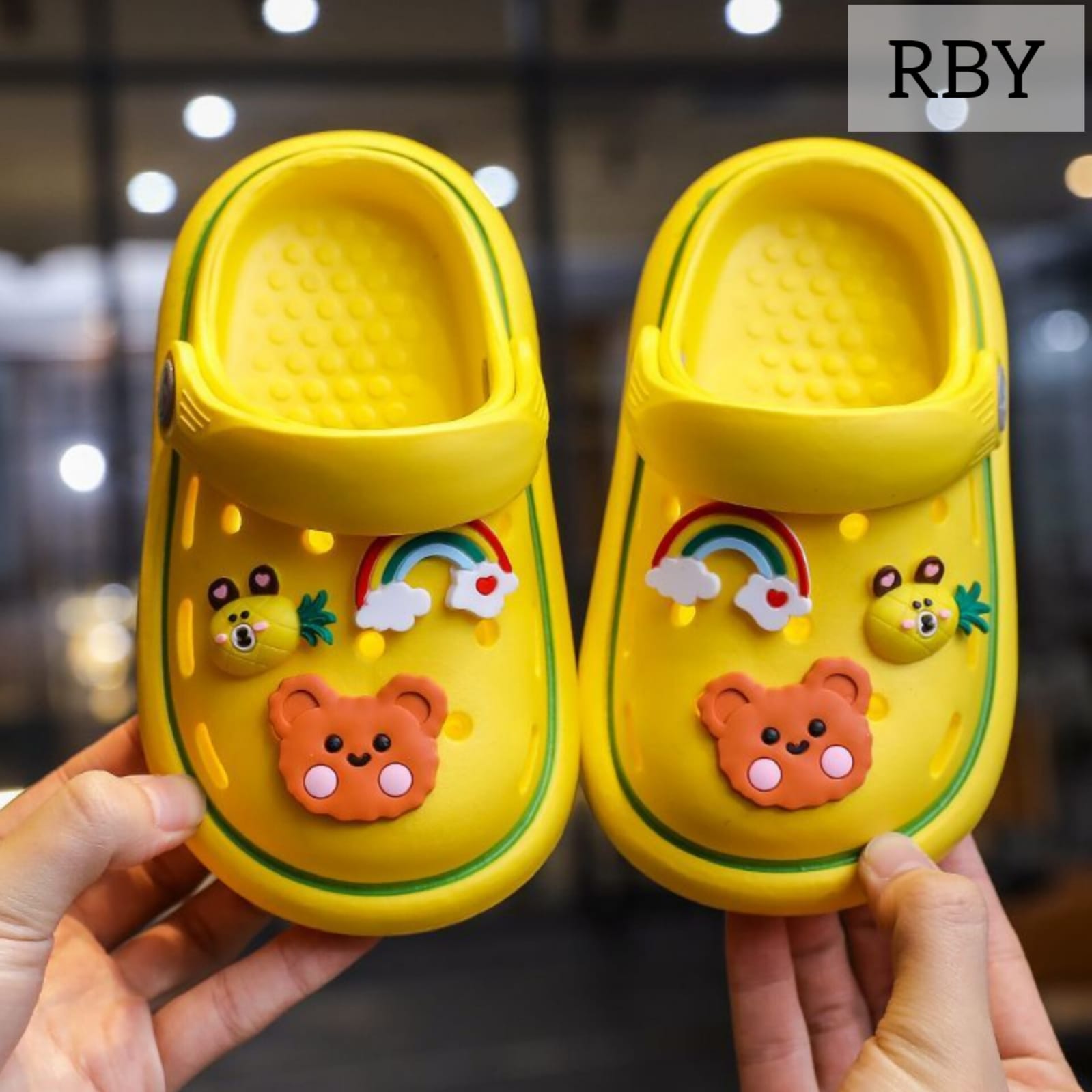 Crocs Rainbow Yellow -RBY -28/29 -170