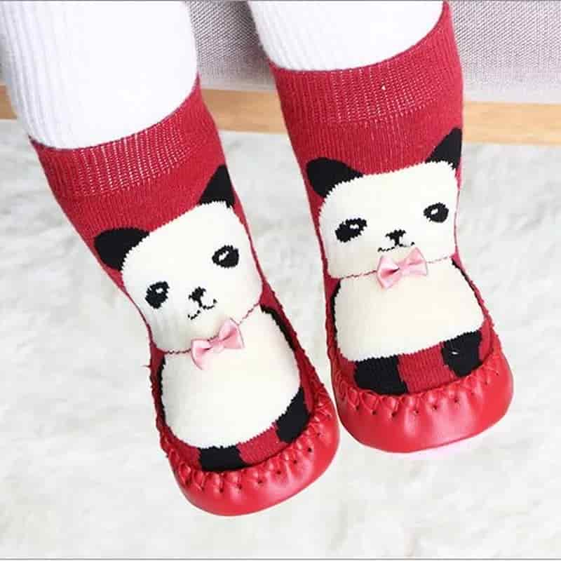 red panda panda shoe socks  11