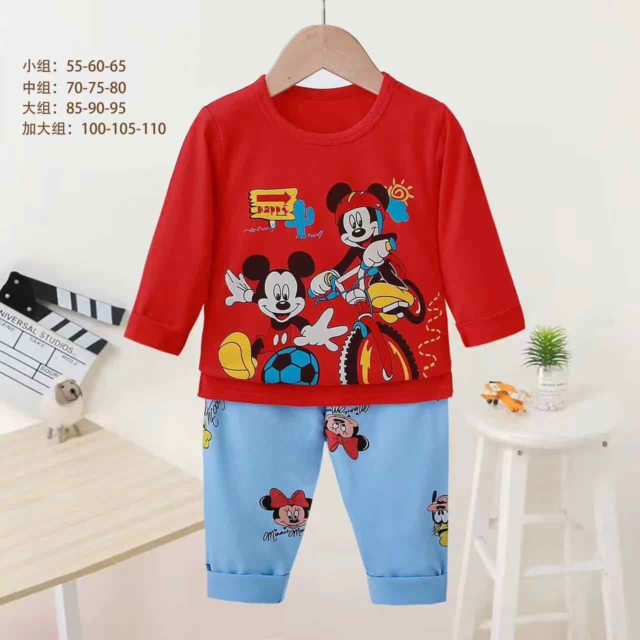 Full Sleeve Red Family Mickey Genji 80/140