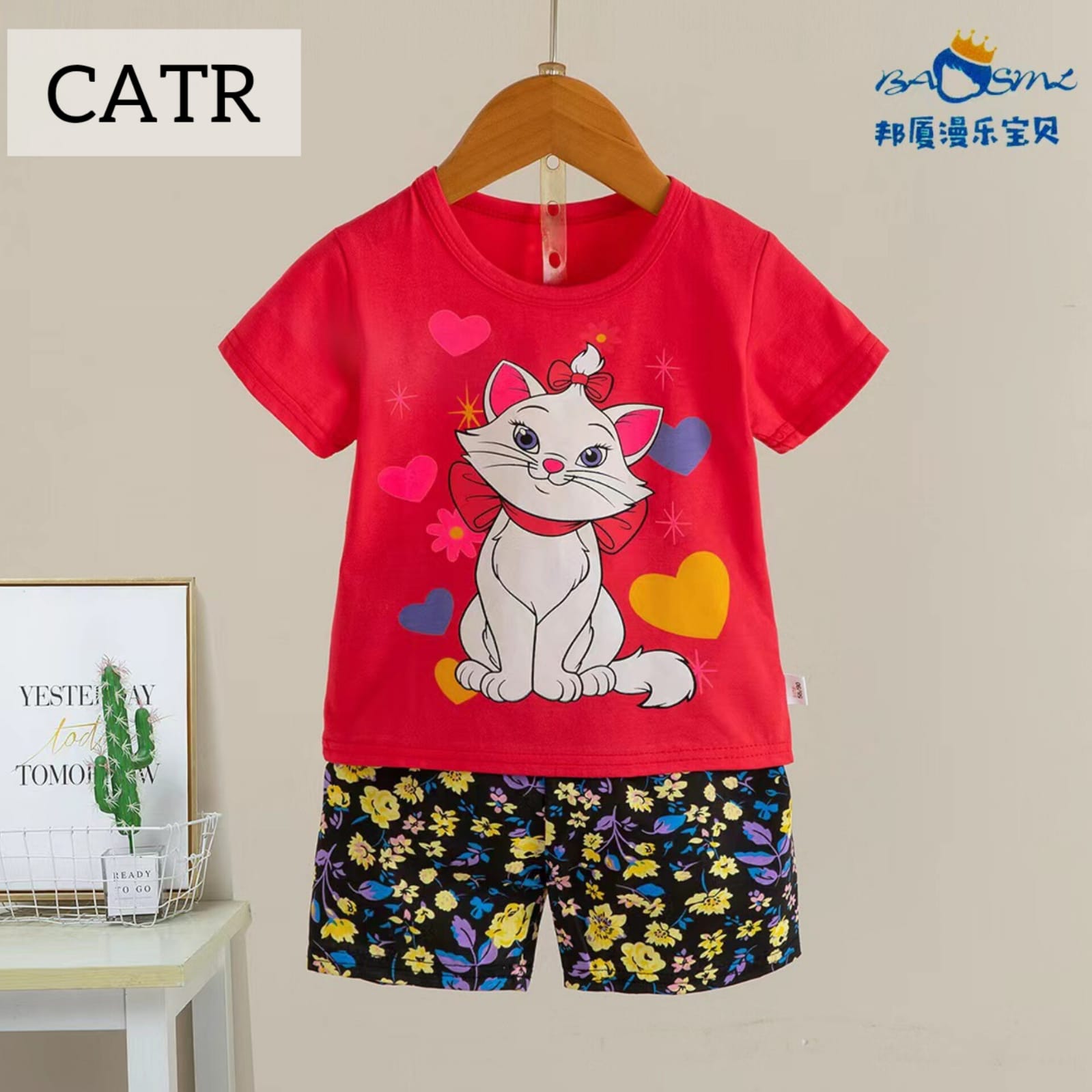 Half Sleeve Cat Red -CATR -75/130