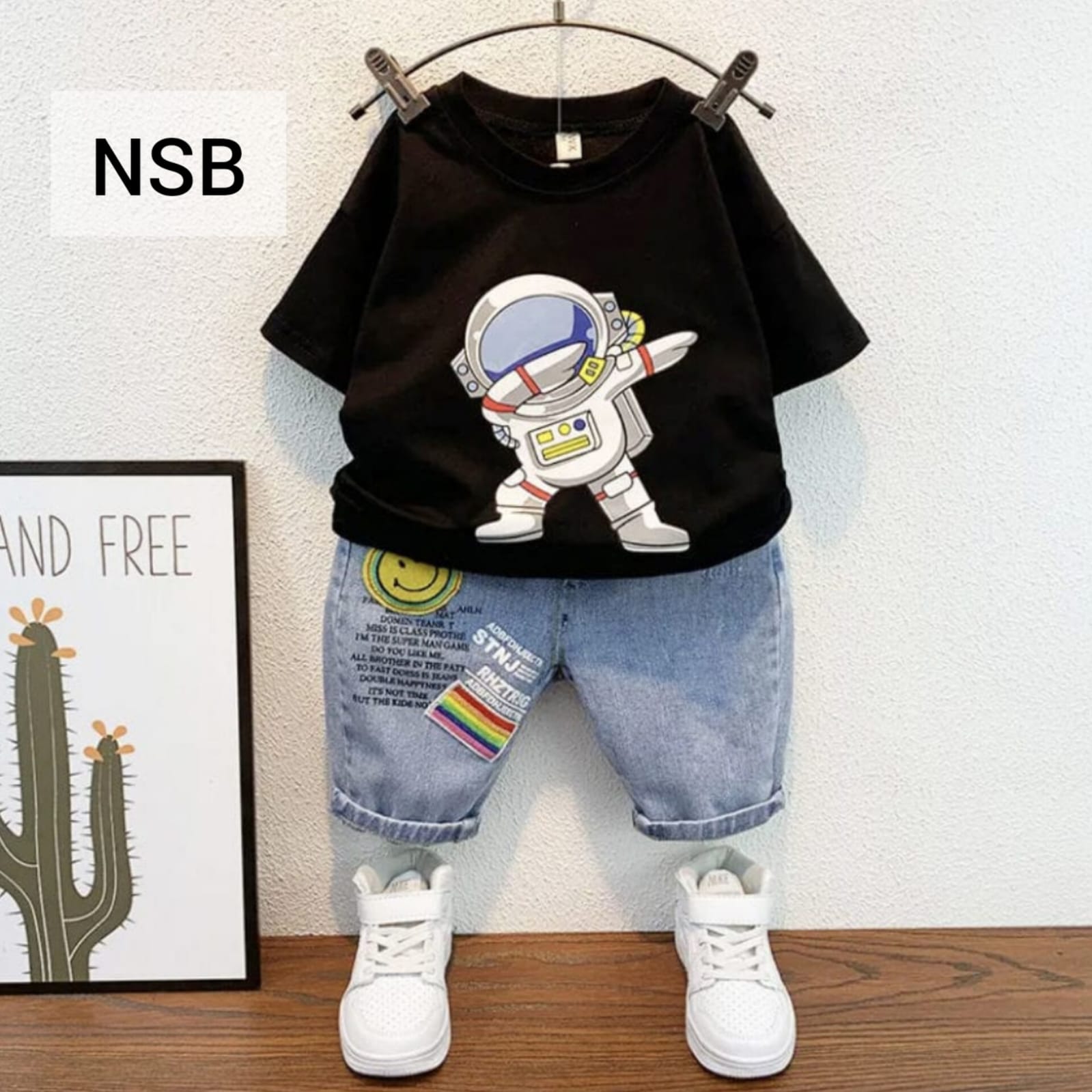 Boy Dress Nasa Black -NSB -80