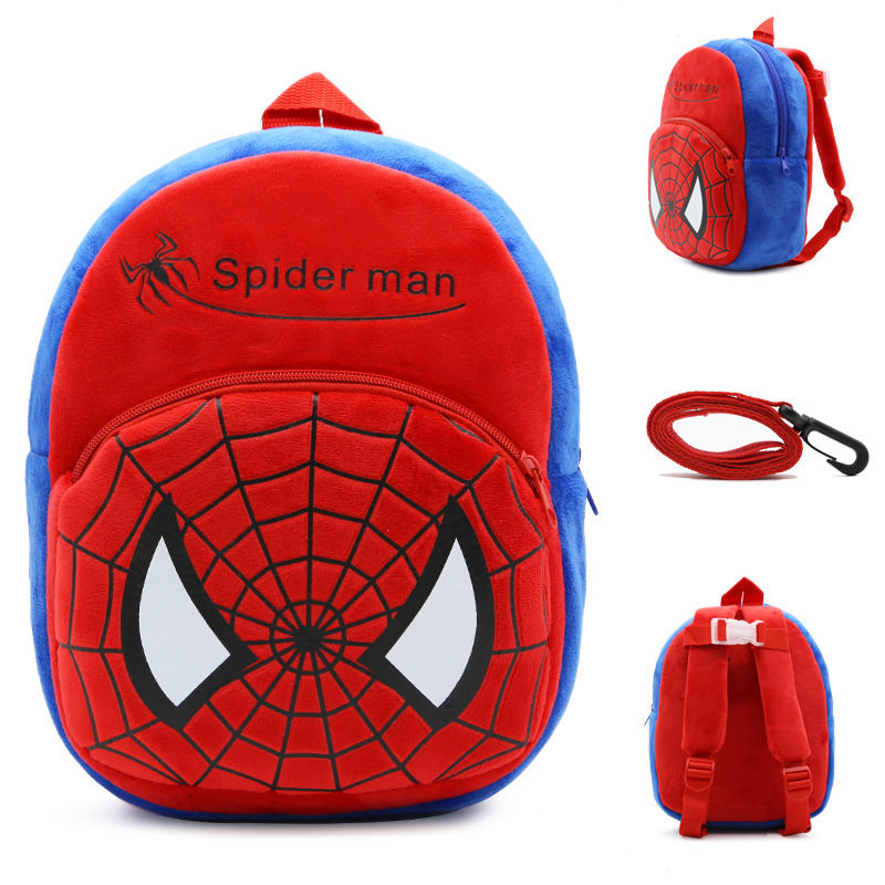 New Spider Man Velvet Plush Bag