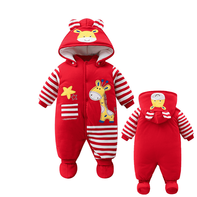 Baby Romper Jacket Set Combo Red Ziraf  -73