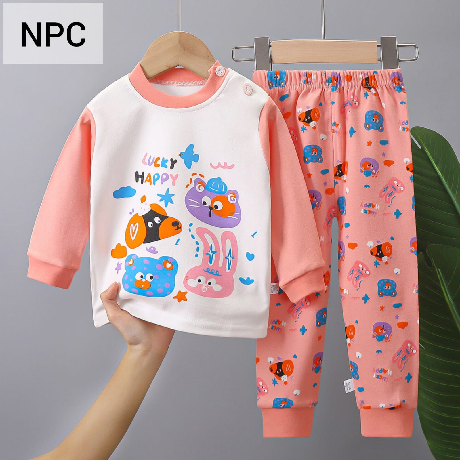 Winter Full Sleeve Pink Cartoon Genji -NPC -73