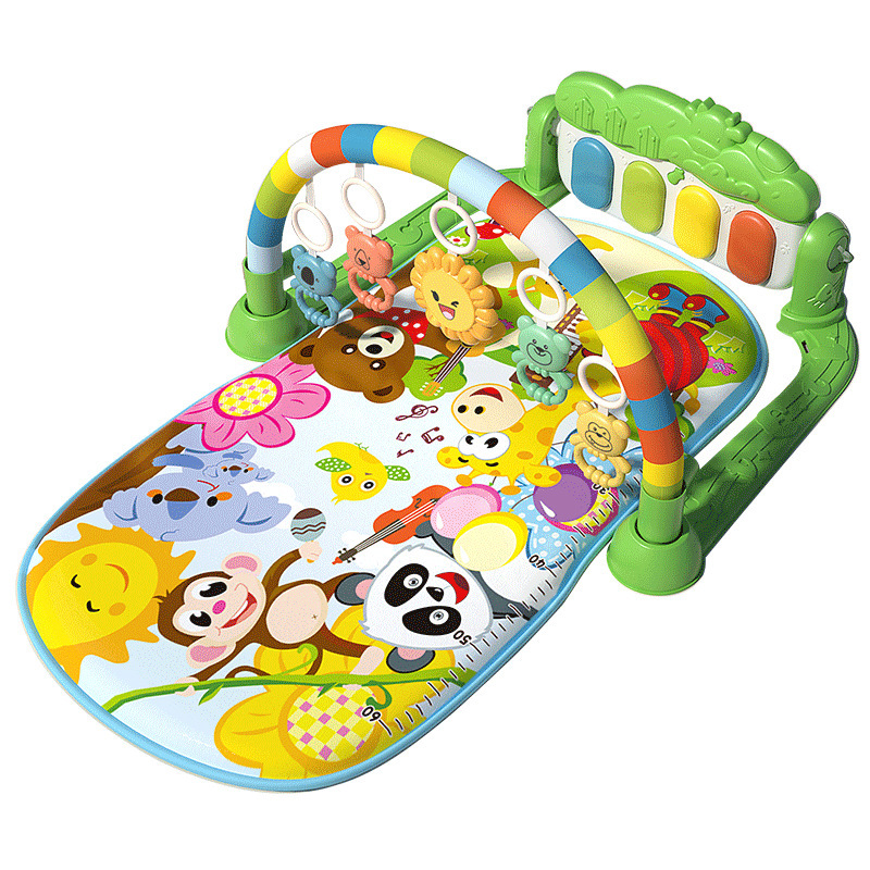 Piano Play Gym Mat Green