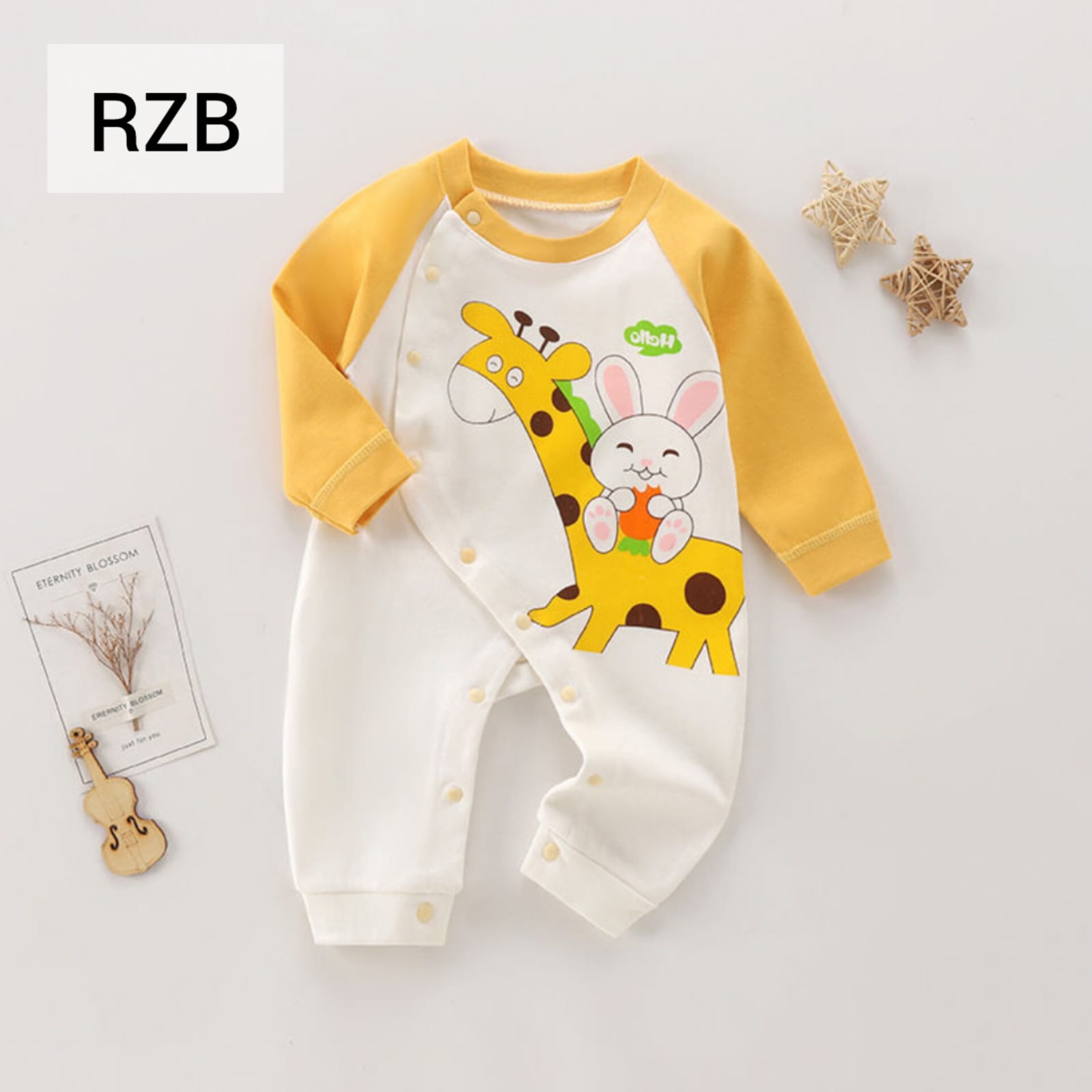 China Cotton Full Sleeve Zebra Romper -RZB -73