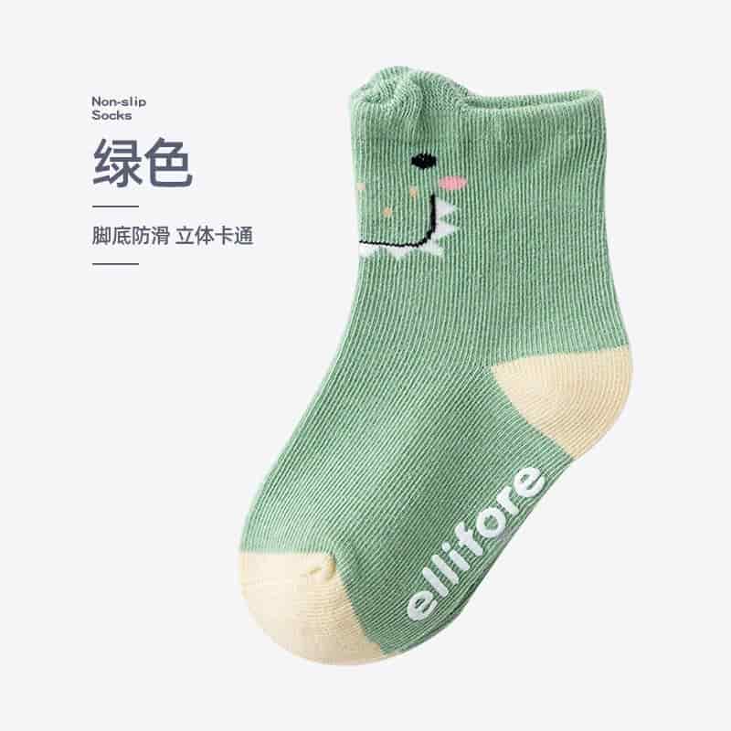 Cotton Socks Green S