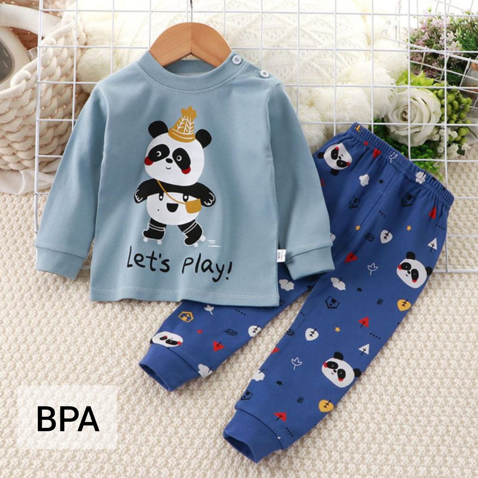 China Full Sleeve Blue Panda -BPA -73