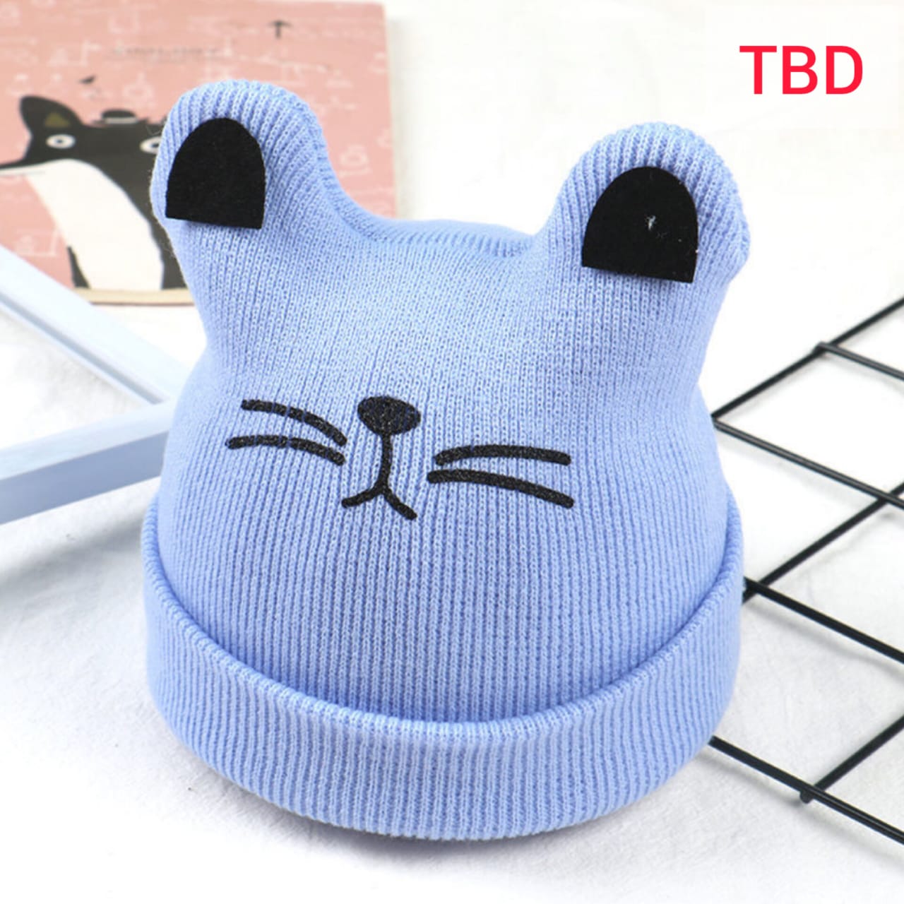 Bear Face Blue Hats  -TBD