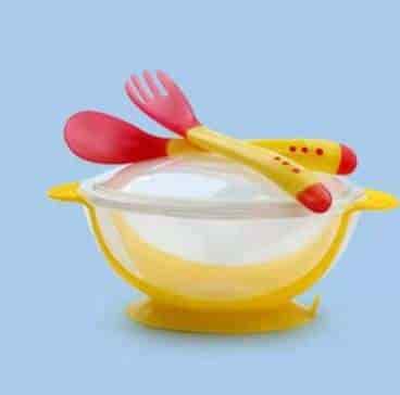 Feeding Bowl Set Yellow