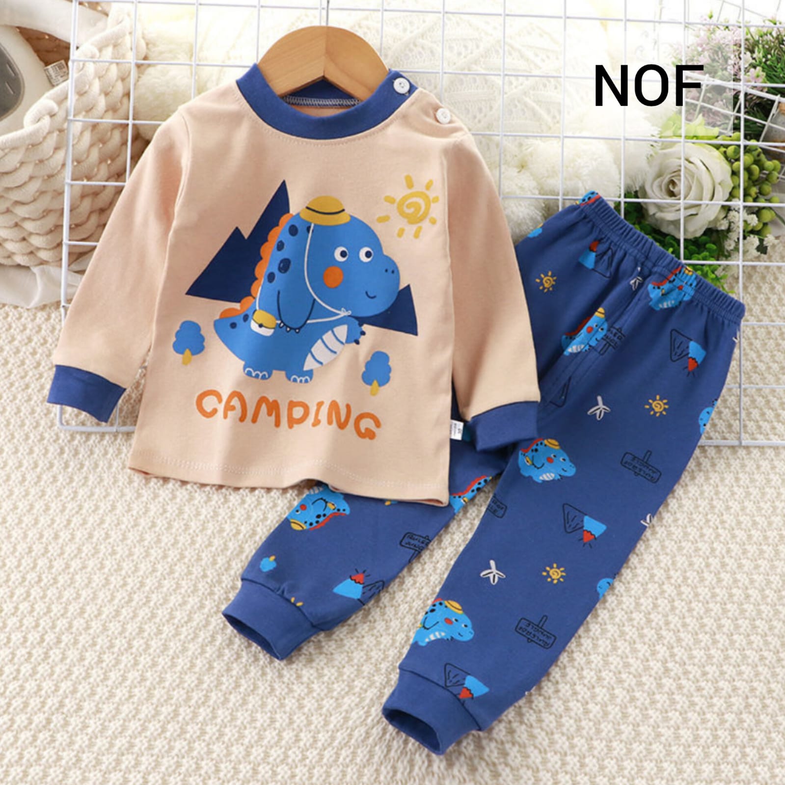 China Full Sleeve Off White  Camping -NOF -73