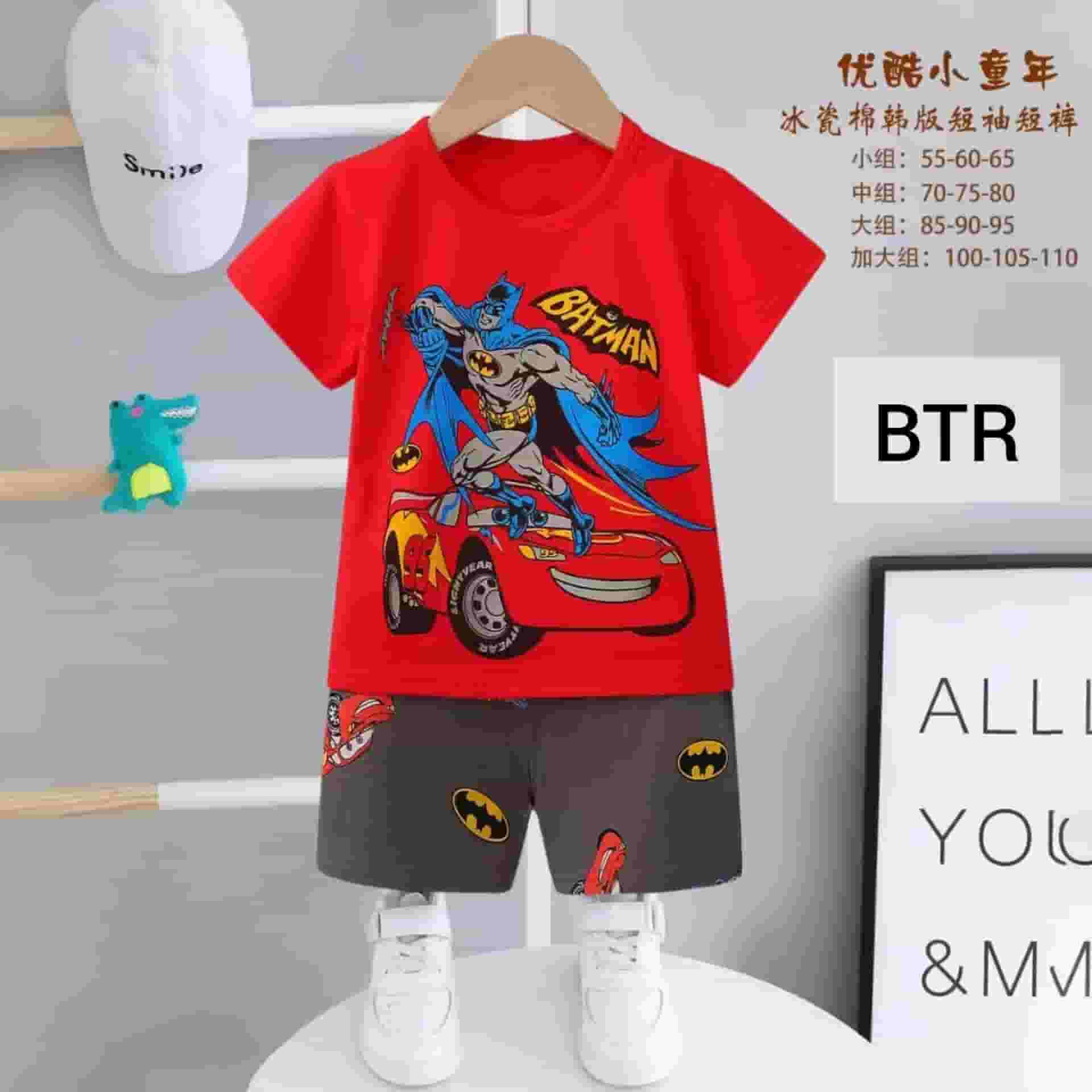 Half Sleeve Batman Red -BTR-65/110