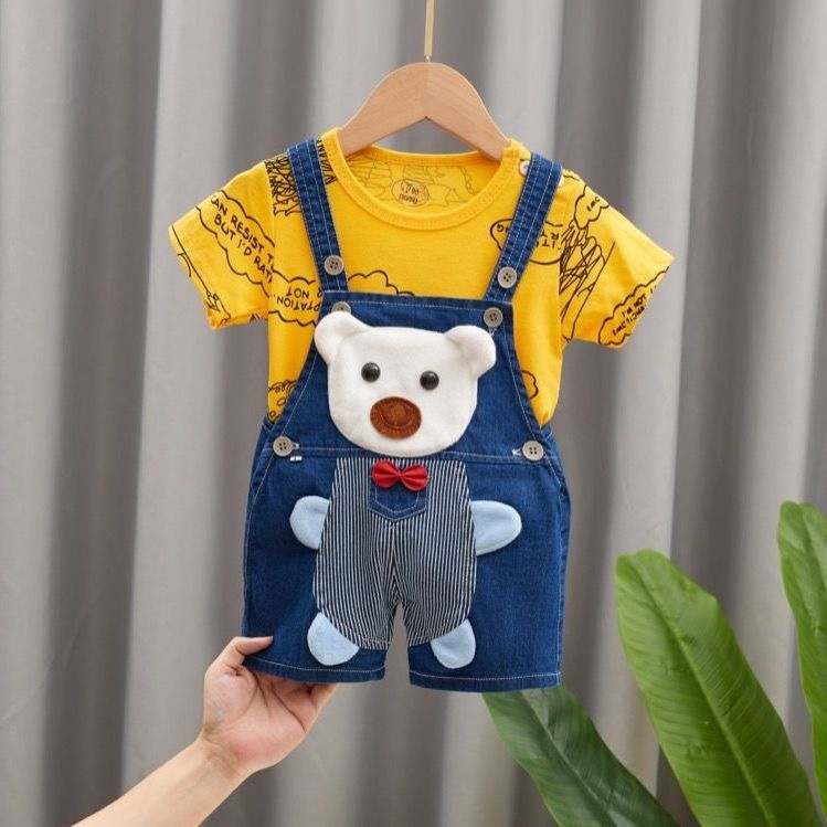 Boy Romper Bear -73