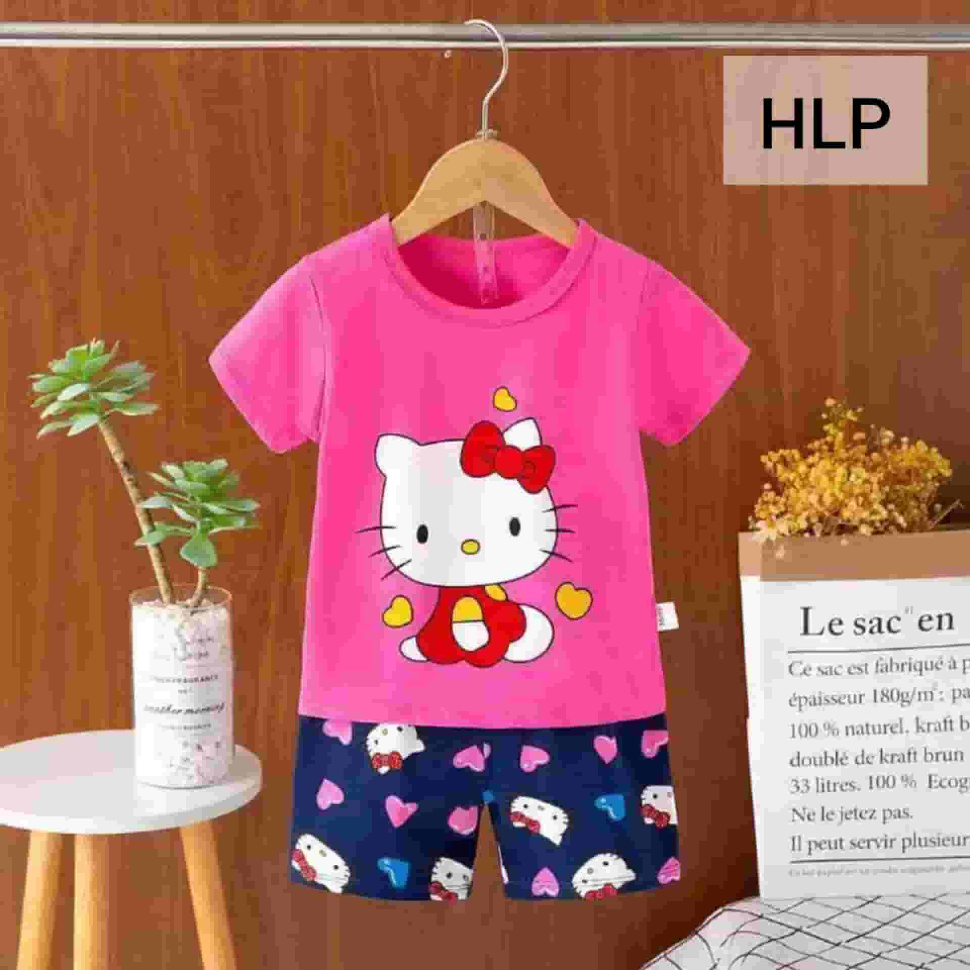 Half Sleeve Hello Kitty  -HLP-65/110